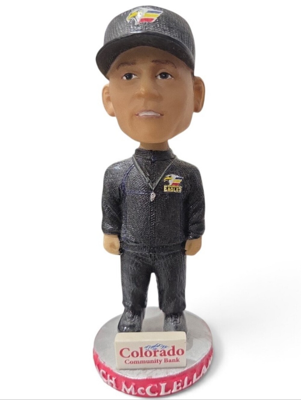 Colorado Eagles Bobblehead Coach McClelland